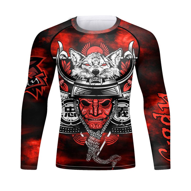 Rash Guard, Samuray Red